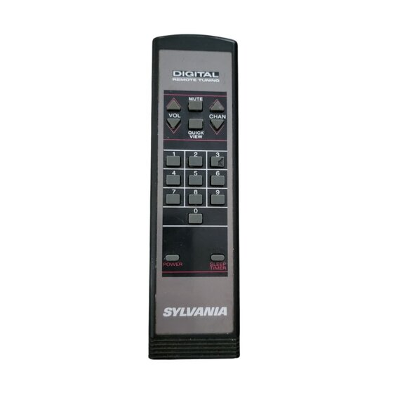 Genuine Sylvania Digital Tuning Remote Control T187B6-SA01 Tested and Works - Picture 1 of 3